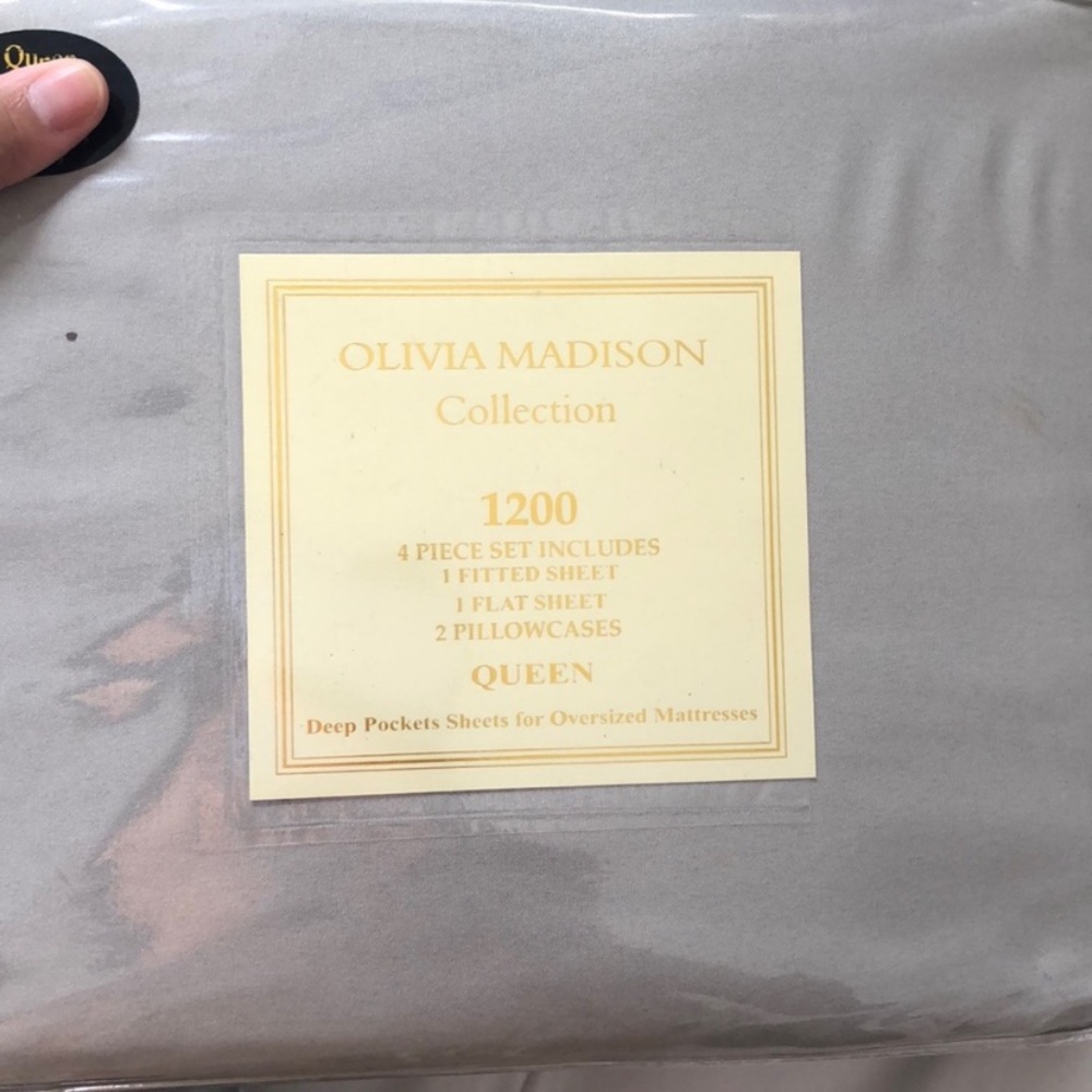 Olivia Madison 1200 Sheet Set (QUEEN)